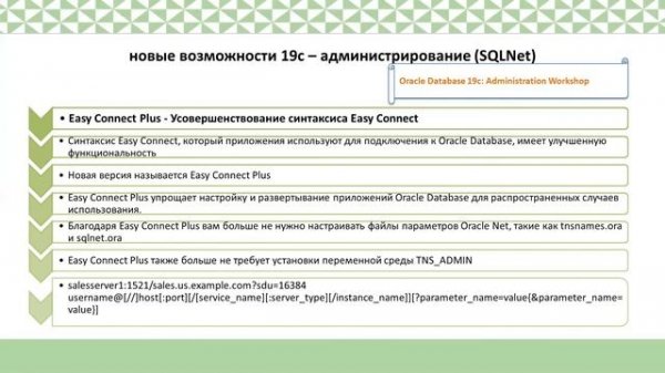 Вебинар «Основные новые возможности Oracle Database 19c»