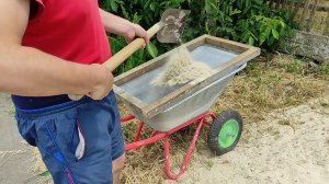 Самодельное сито для стройки со всеми нюансами