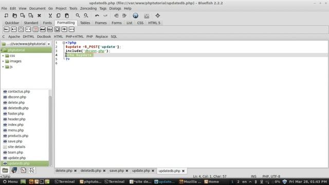 PHP Tutorial- Part VIII - Tamil - Update Row in Database смотреть онлайн