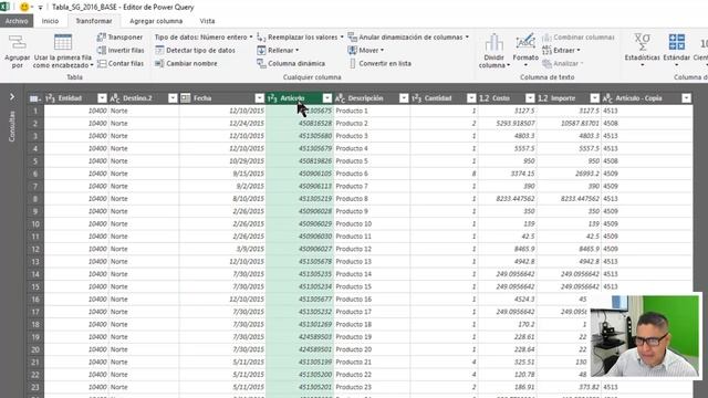 Importar datos desde una tabla o rango de Excel | Curso de Power Query en Excel смотреть онлайн