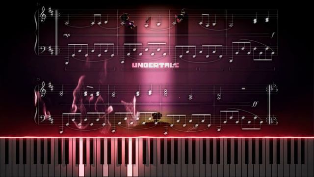 Undertale Main Theme | Piano with Sheet Music смотреть онлайн