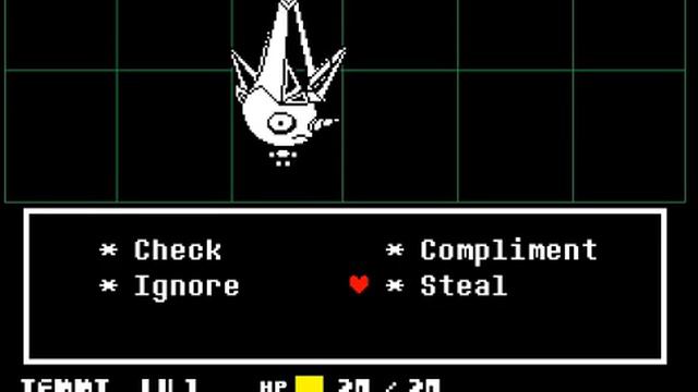 Пасхалка с шляпой Ice Cap Undertale. смотреть онлайн