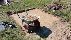 Как трамбовать песок своими руками. Личный опыт.