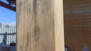 Акватекс Экстра, цвет Тик, защита древесины, обработка беседки