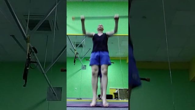 Прыжки с бодибаром. Кардиотренировка. Фитнес. Кардио. Аэробная нагрузка. Повышение выносливости. смотреть онлайн