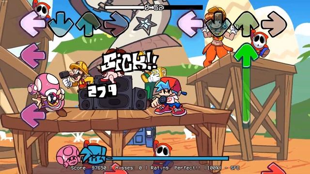 Friday Night Funkin' - V.S. Toadette - Dance Dance Revolution: Mario Mix [FNF MODS/HARD] смотреть онлайн