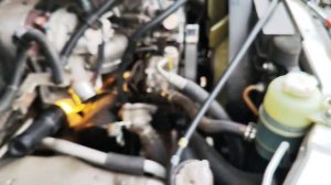 Замена термостата Pajero Sport 2