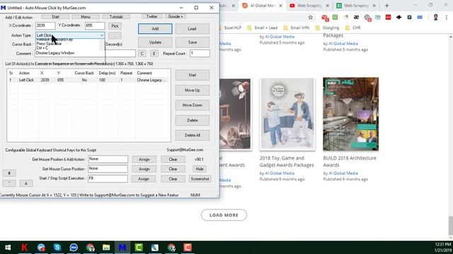 Web Scraping AutoClicker | Fastest AutoClicker For Web Scraping | Best Auto Clicker смотреть онлайн