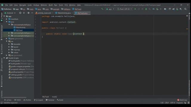 Android Studio Tutorial - Toast | Custom Toast To Call Everywhere смотреть онлайн