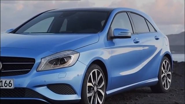 Mercedes New A Class 2012 180 CDI Raw Footage HD смотреть онлайн