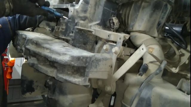 Ужас в радиаторе охлаждения VW jetta