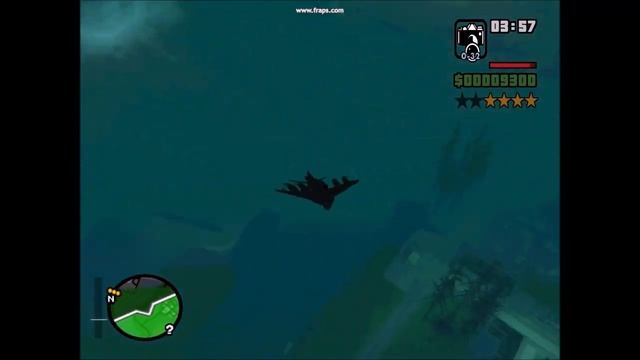 GTA San Andreas invisible UFO on camera смотреть онлайн