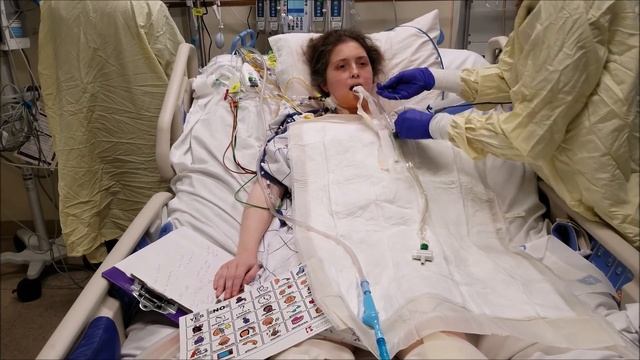 Extubation and first breaths after double lung transplant - Cystic Fibrosis смотреть онлайн