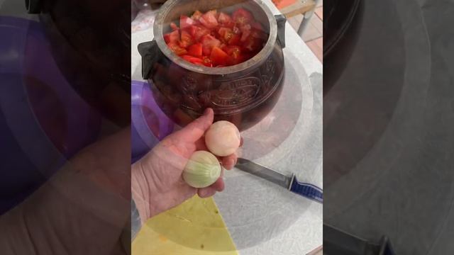 Рагу из овощей со свининой в афганском казане смотреть онлайн