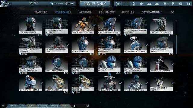 Warframe Hotfix 13.2.3 - Arcane Helmets are No More смотреть онлайн