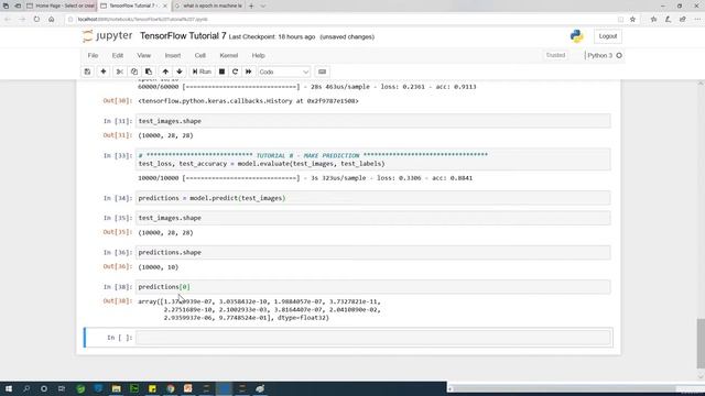 TensorFlow Tutorial 8 - Make Predictions Using the Model смотреть онлайн