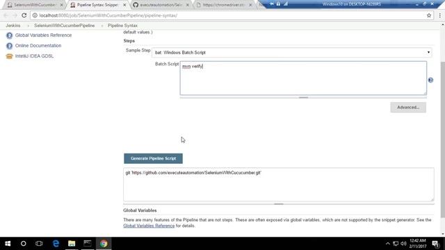 Part 8 - Creating Pipeline project for build+test+report using Jenkins and cucumber report смотреть онлайн