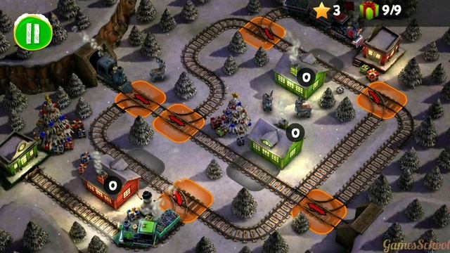 Train Crisis Christmas & Rail Maze 2 Mix Gameplay - Train Games - Android Gameplay #154 смотреть онлайн