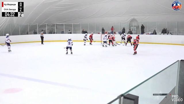 ХК "Красные Медведи" 11 - ХК "СКА Звезда" 11 | 05.03.2023 смотреть онлайн