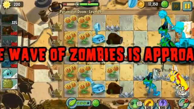 Pyramid of Doom Level 19 PvZ2 Endless Zone смотреть онлайн
