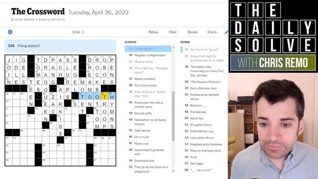 This Crossword Is Music To Your Ears - 26 April 2022 New York Times Crossword смотреть онлайн