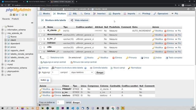 PHP/MYSQL Tutorial Italiano 02 - PhpMyAdmin смотреть онлайн