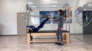 Пилатес на кадиллаке (cadillac) для рельефных ног и сильного пресса