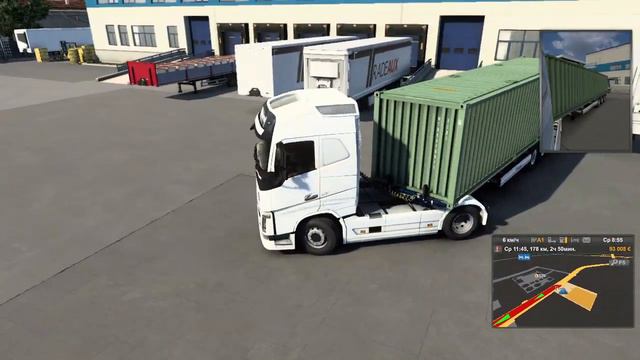 Учусь парковаться: Уроки езды на фуре / Practicing parking: Truck Driving Lessons смотреть онлайн