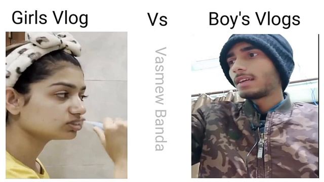 girl vs boy blog memes😁🎃 #memes смотреть онлайн