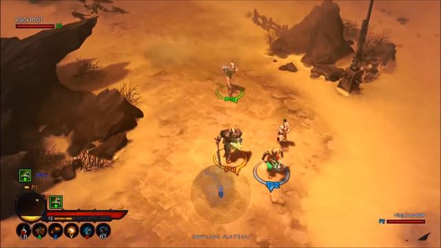 DIABLO III (XBOX 360) Co-Op Walkthrough Let's Play Part 11 смотреть онлайн