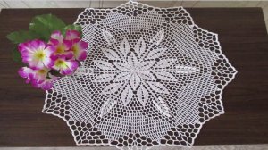 САЛФЕТКА КРЮЧКОМ - АЖУРНАЯ И НЕЖНАЯ (ЧАСТЬ 1).