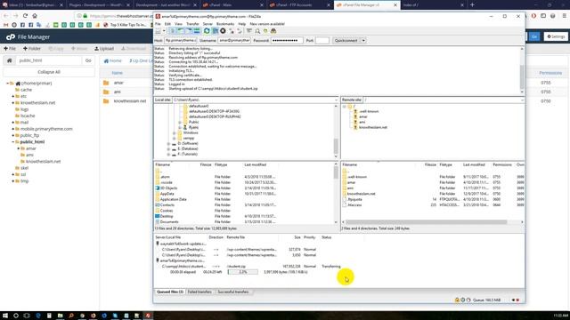 WordPress Site Transfer localhost to server смотреть онлайн