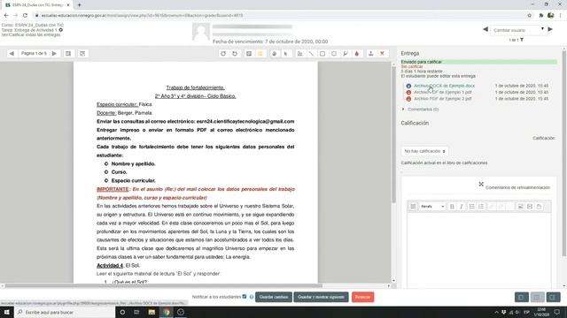 6 Calificar una Tarea смотреть онлайн