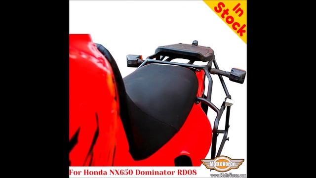 Honda NX650 RD08 luggage rack system for Givi / Kappa Monokey systems смотреть онлайн