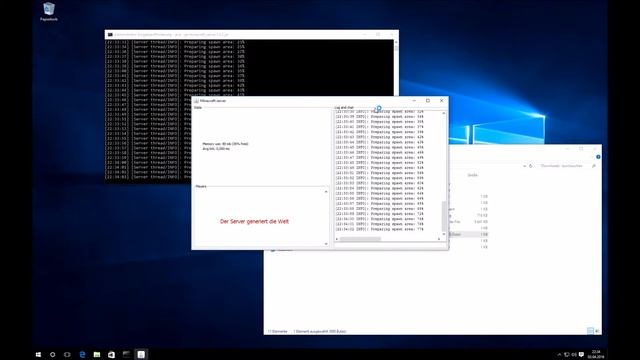 Minecraft Server installation und Rcon einrichtung смотреть онлайн