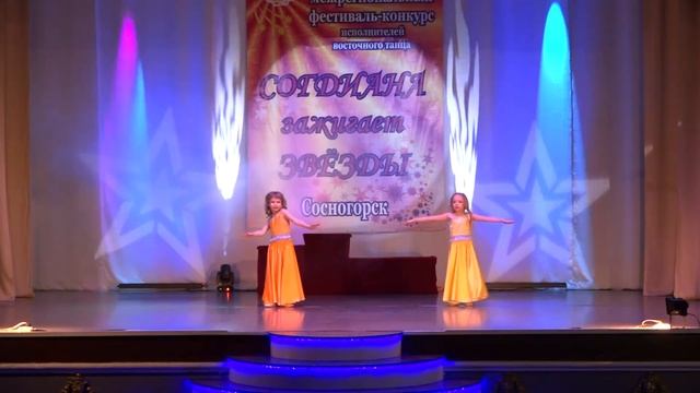 Авторский танец. Дуэт Голик Арина + Мищенко Ульяна смотреть онлайн