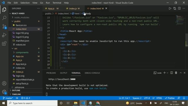 #49 - Virtual Dom vs Real Dom in React Js | Why React is Fast? | React js Tutorial смотреть онлайн