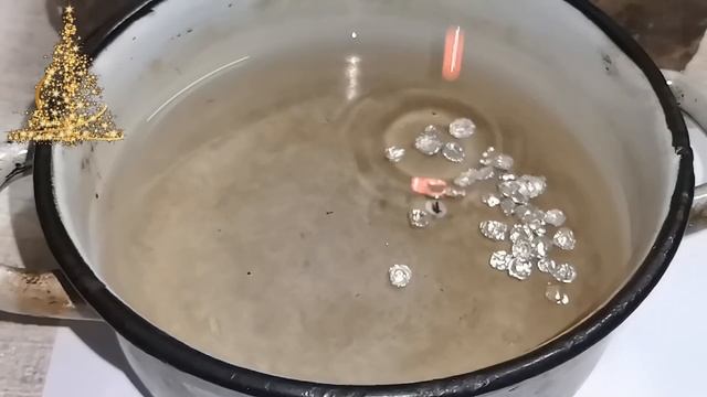 Капаем серебро в воду, чистота 100% смотреть онлайн