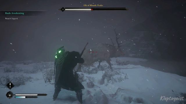 Assassin's Creed Valhalla | (4K HD) Elk of Bloody Peaks - Legendary Animal Location! смотреть онлайн