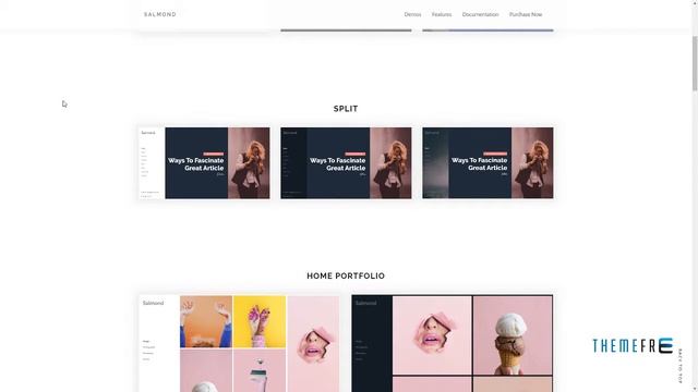 Salmond - A Fresh One Page WordPress Theme Jay Seth смотреть онлайн