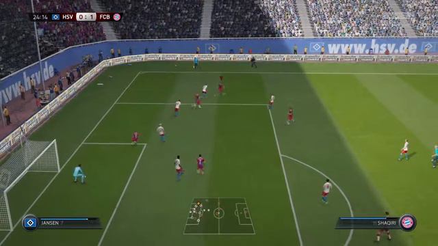 FIFA 15 Trainer -Modus FCB:HSV 1st Halbzeit gespielt von Pat смотреть онлайн