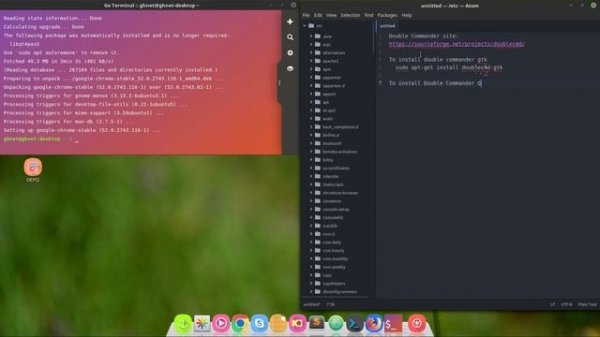 How to install Double Commander on Linux Mint 18 Sarah