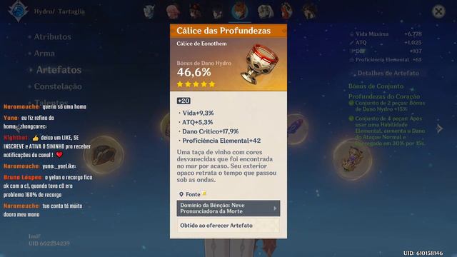 LIVE 251 🔴 ANÁLISE DE CONTAS GRÁTIS ! deixe o UID no chat e espere sua vez | GENSHIN IMPACT смотреть онлайн