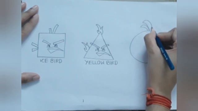 Draw Angry Birds with Few Basic Shapes | For Kids | Basic Drawing | Easy Drwaing | Easy Art смотреть онлайн
