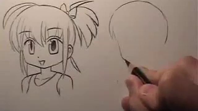 Manga Face Tutorial: Cartoony Vs. Realistic смотреть онлайн