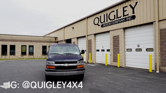 VAN CONVERSION Episode 1: Chevy Express to Quigley 4x4! смотреть онлайн