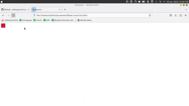 How To Create Follow Cursor Effect in HTML, CSS & AnimeJs смотреть онлайн