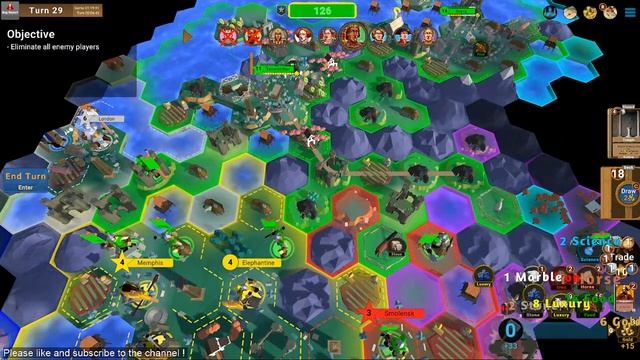 Hexarchy Daily Challenge Take 2 - New Strategy