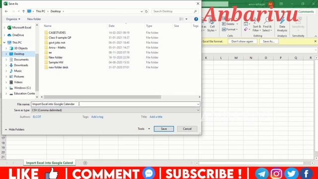How to Export Calendar Events from Excel to Google Calendar | Excel Sheets with Google Calendar смотреть онлайн