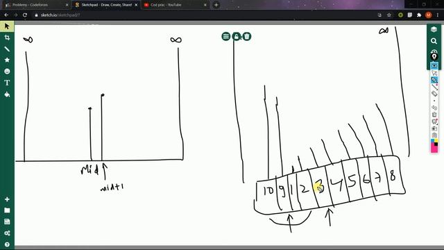 C. Searching Local Minimum | Codeforces | Hindi | C++ | Round #700 (Div2) смотреть онлайн